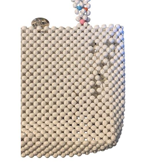 Susan Alexandra Designer Loop di Loop Colorful Rainbow Pride Beaded Bag - Picture 4 of 11